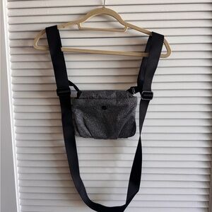 lululemon athletica Black Speckled Belt Bag